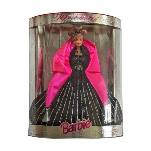 Barbie Happy Holidays 1998 6th Edition Vintage Christmas Doll Mattel 90s - Picture 3 of 11